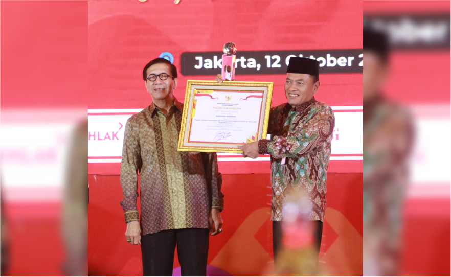 JDIH Kabupaten Semarang Raih Peringkat Terbaik Ke-3 Nasional Kategori Kabupaten