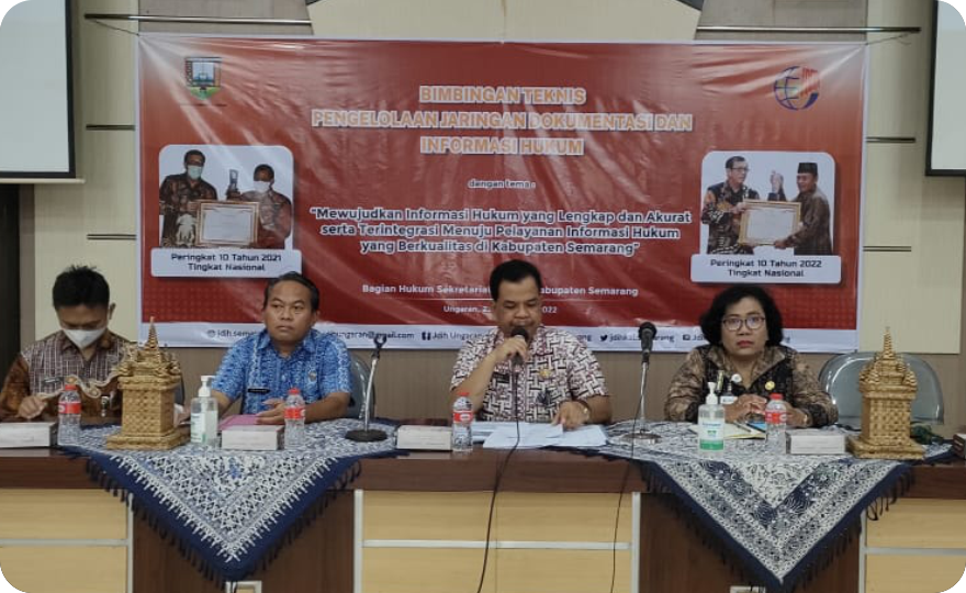 Mewujudkan Informasi Hukum yang Lengkap dan Akurat serta Terintegrasi Menuju Pelayanan Informasi Hukum yang Berkualitas di Kabupaten Semarang