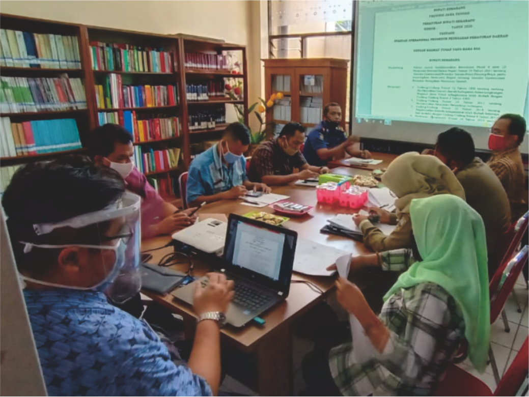 Harmonisasi Rancangan Peraturan Bupati Semarang Tentang Standar Operasional Prosedur Penegakan Peraturan Daerah