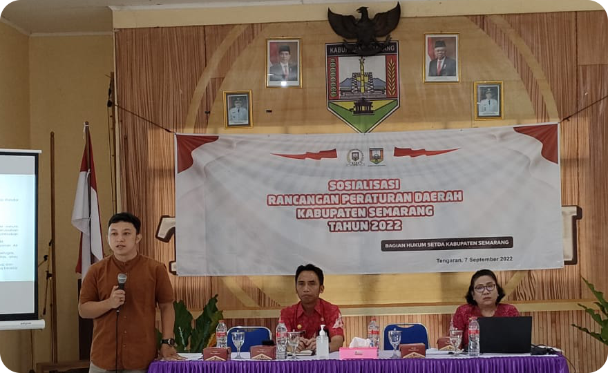 Sosialisasi Raperda Kabupaten Semarang Tahun 2022 Di Kecamatan Tengaran Dan Kecamatan Susukan