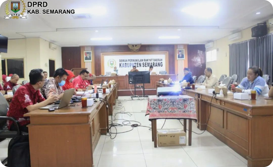Penyelarasan Persetujuan Substansi Atas Raperda Tentang RTRW Kabupaten Semarang Tahun 2023 - 2043