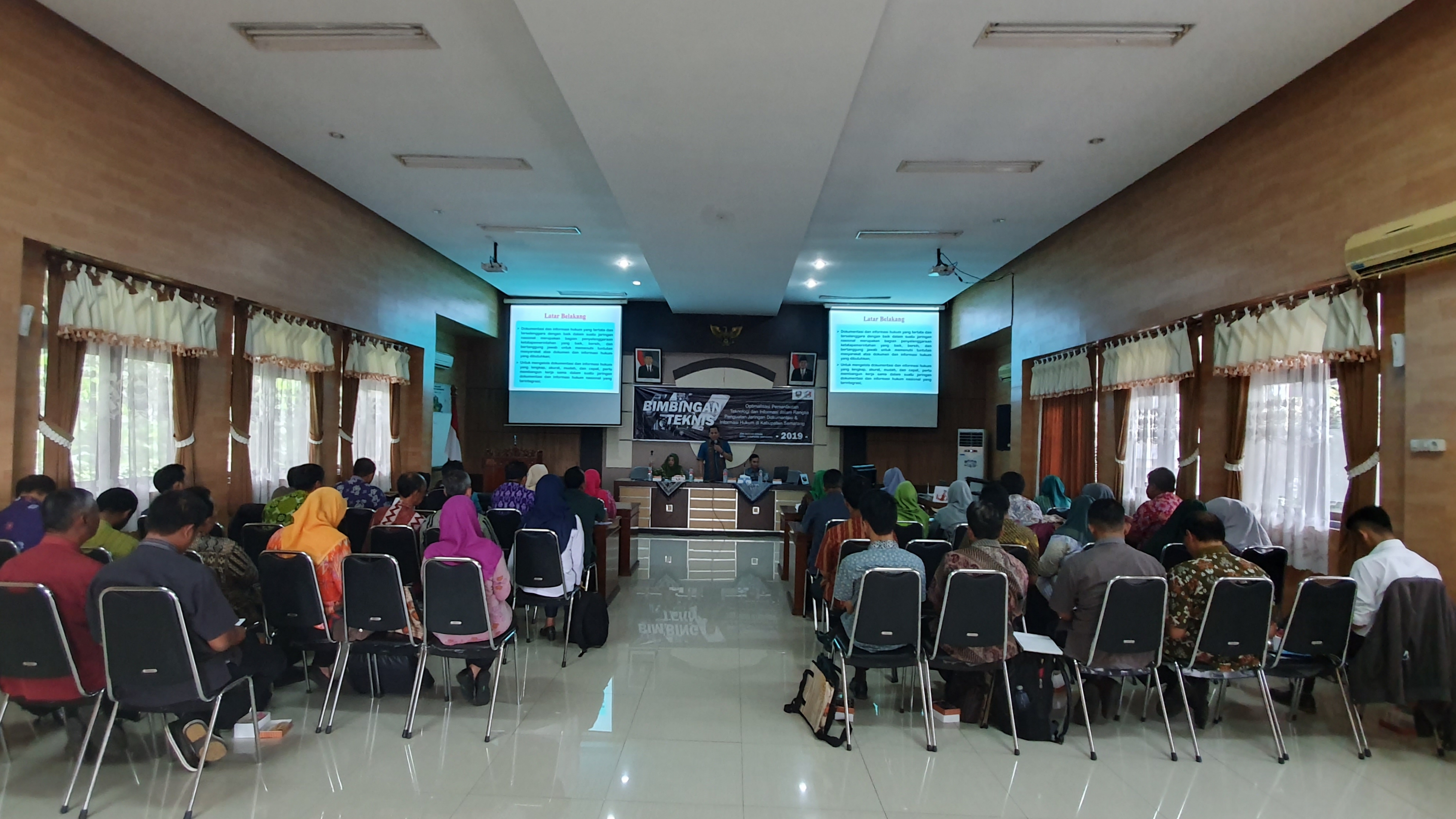 Bimbingan Teknis Optimalisasi Pemanfaatan Teknologi dan Informasi dalam Rangka Penguatan Jaringan Dokumentasi dan Informasi Hukum