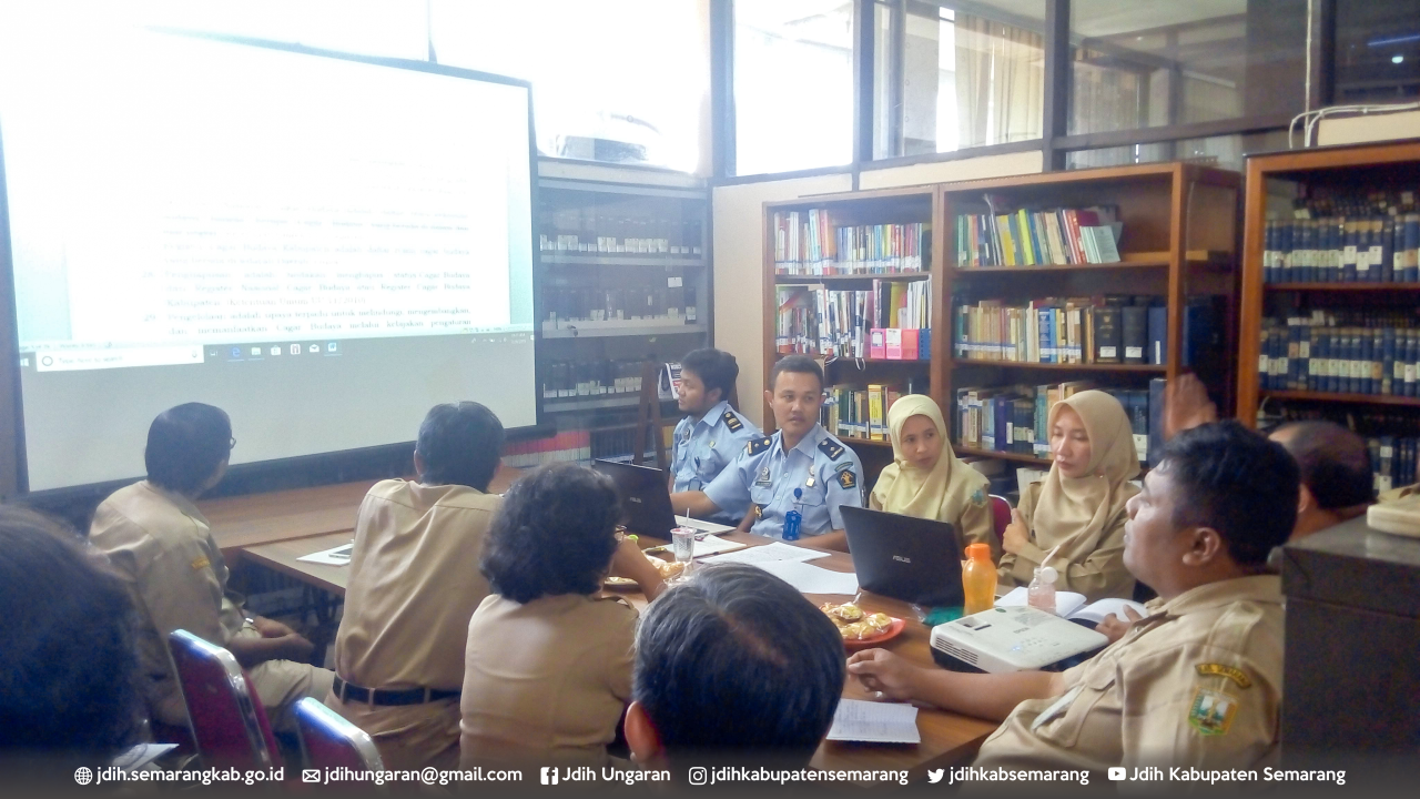 Harmonisasi Rancangan Peraturan Daerah Tentang Pelestarian Dan Pengelolaan Cagar Budaya 