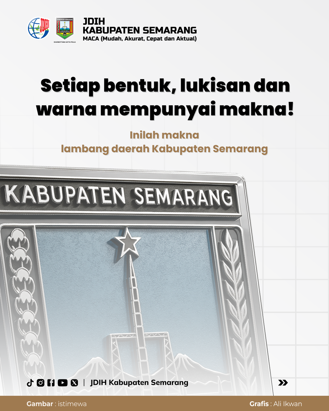Inilah Makna Lambang Daerah Kabupaten Semarang
