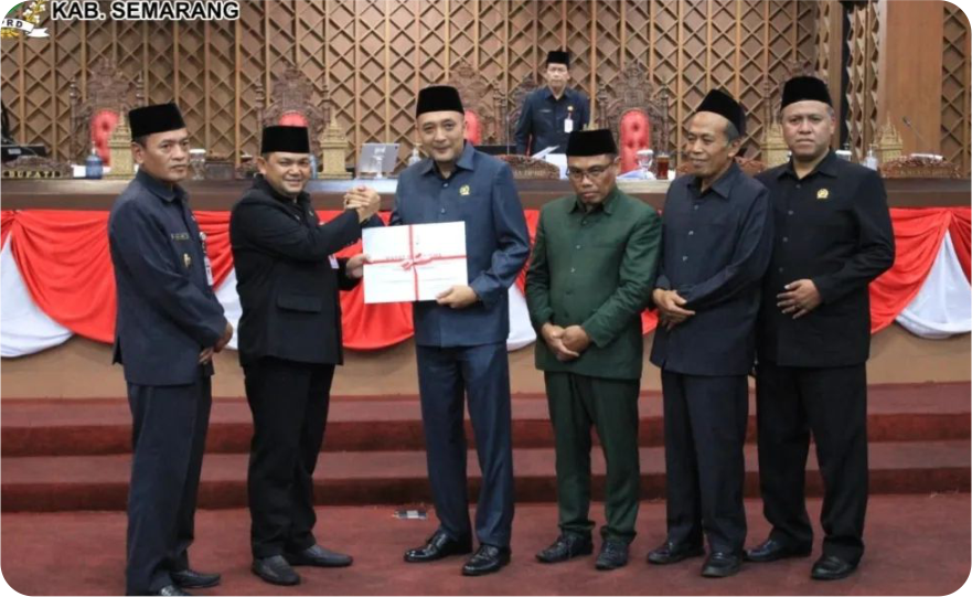 Penyampaian 3 Raperda