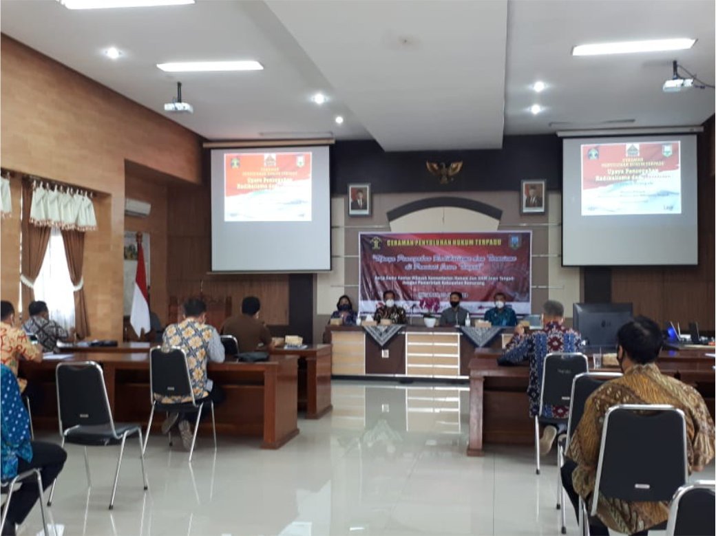 Ceramah Penyuluhan Hukum Terpadu 