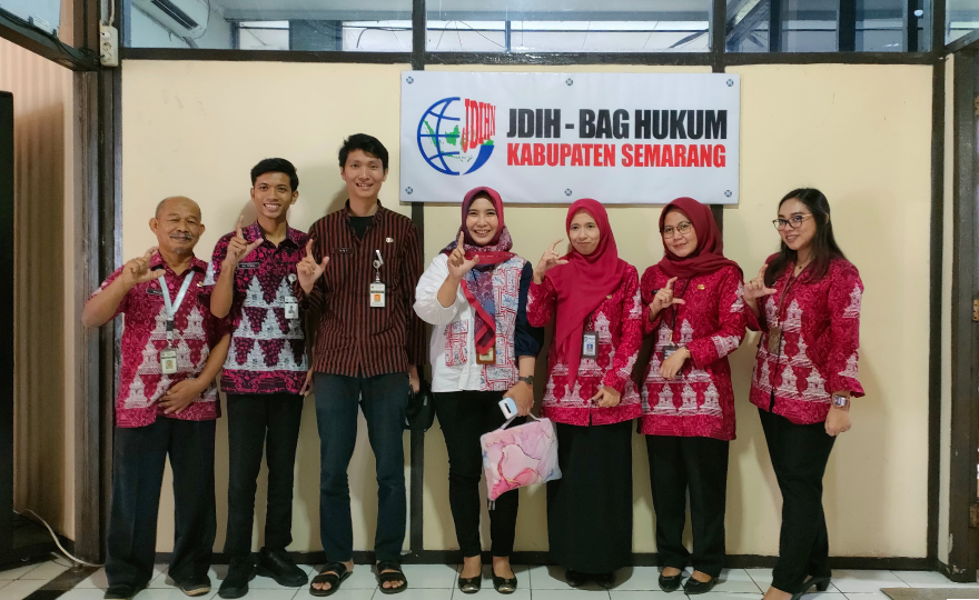 Monev Pengelolaan JDIH Kabupaten Semarang Tahun 2025