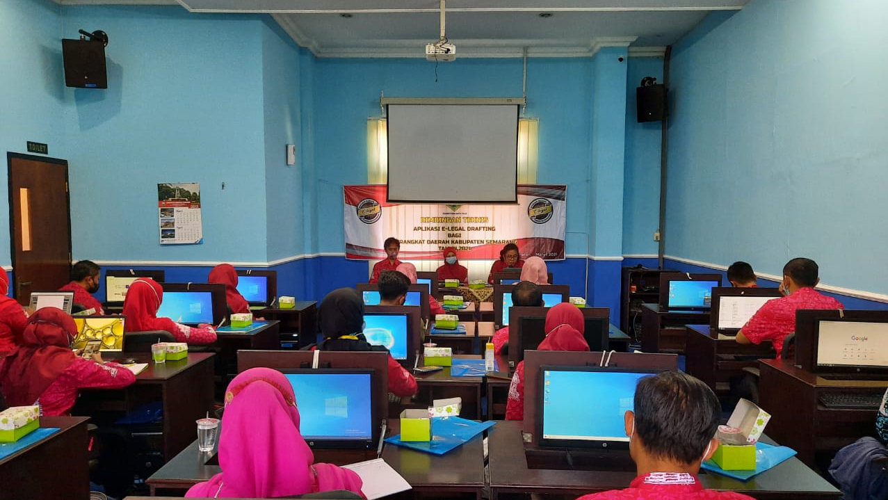 Bimbingan Teknis Aplikasi E-Legal Drafting