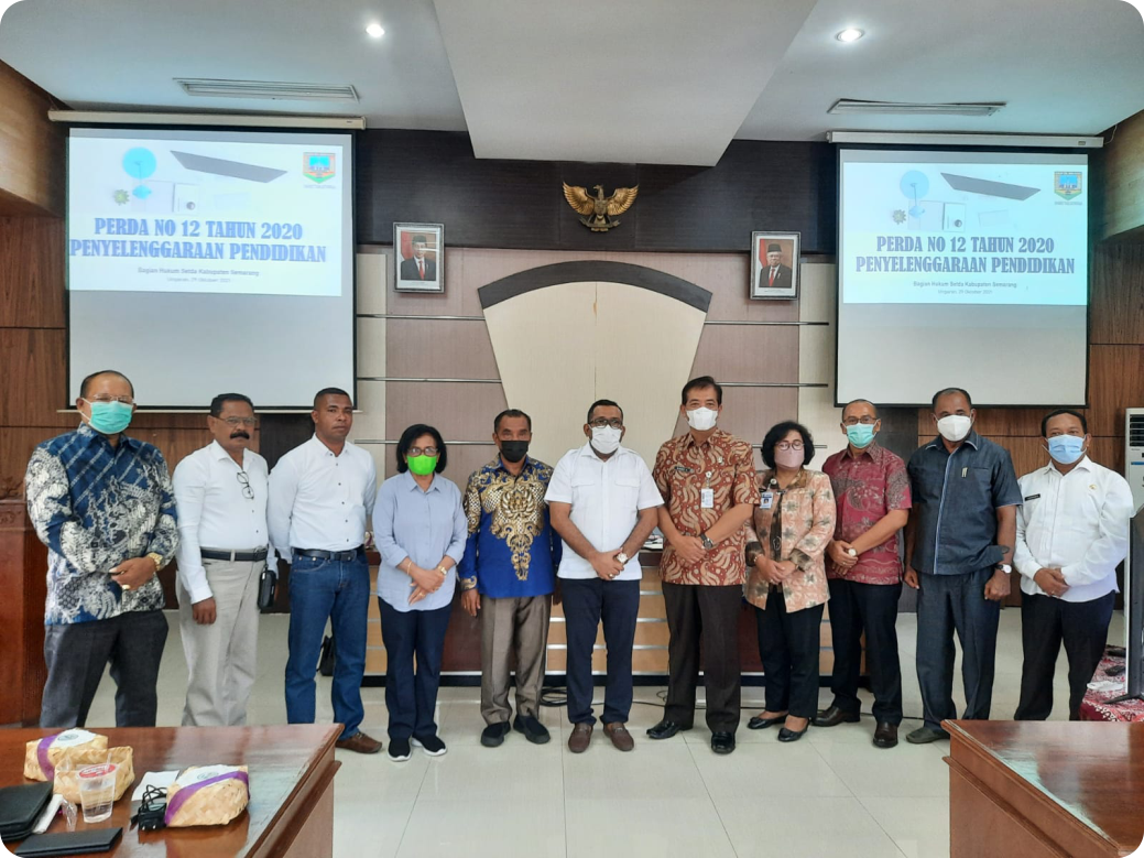 Kunjungan Kerja Pimpinan DPRD Dan Bapemperda DPRD Kabupaten Maluku Tenggara