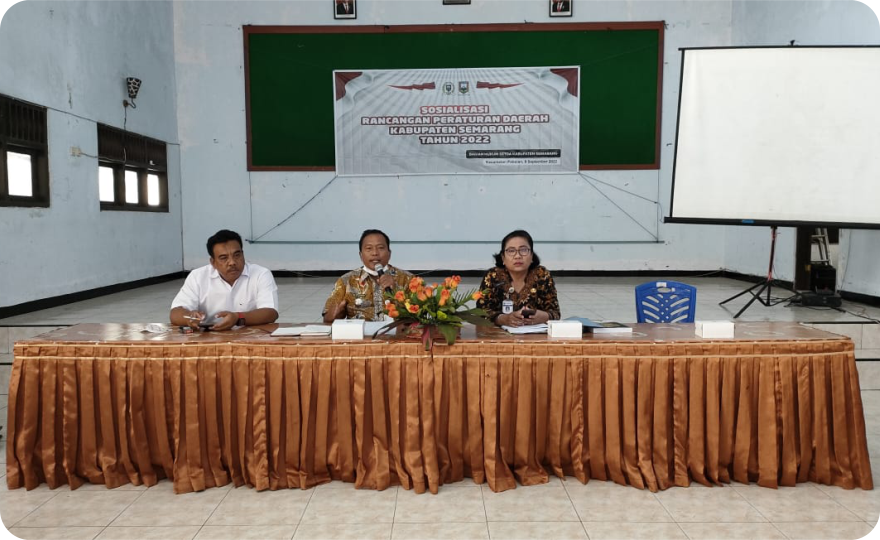 Sosialisasi Raperda Kabupaten Semarang Tahun 2022 Di Kecamatan Pabelan, Bringin Dan Bancak