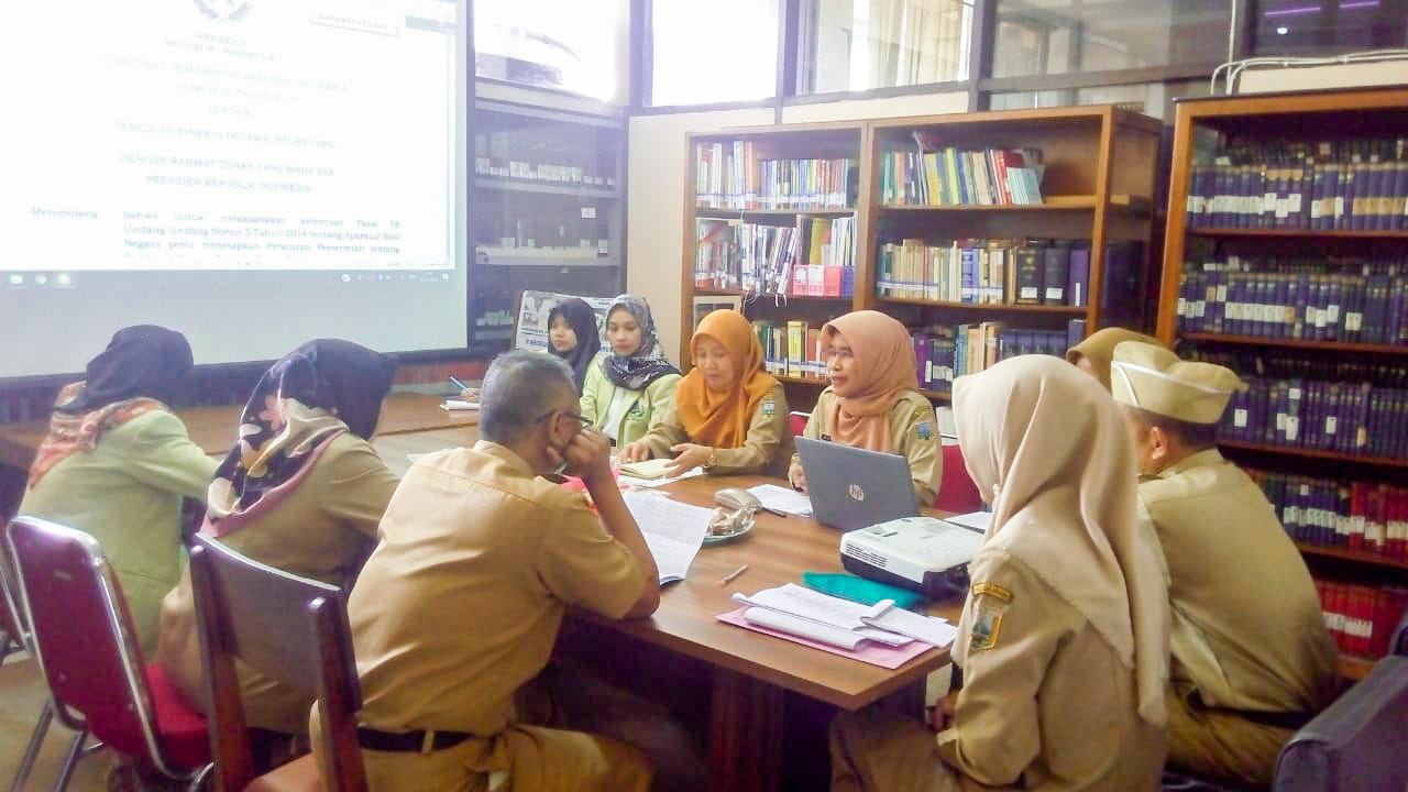 Rapat Koordinasi Sehubungan Dengan Terbitnya Peraturan Pemerintah Nomor 30 Tahun 2019 Tentang Penilaian Kinerja Pegawai Negeri Sipil