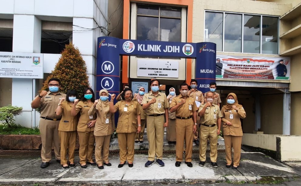 Penilaian JDIH Kabupaten Semarang Tahun 2021