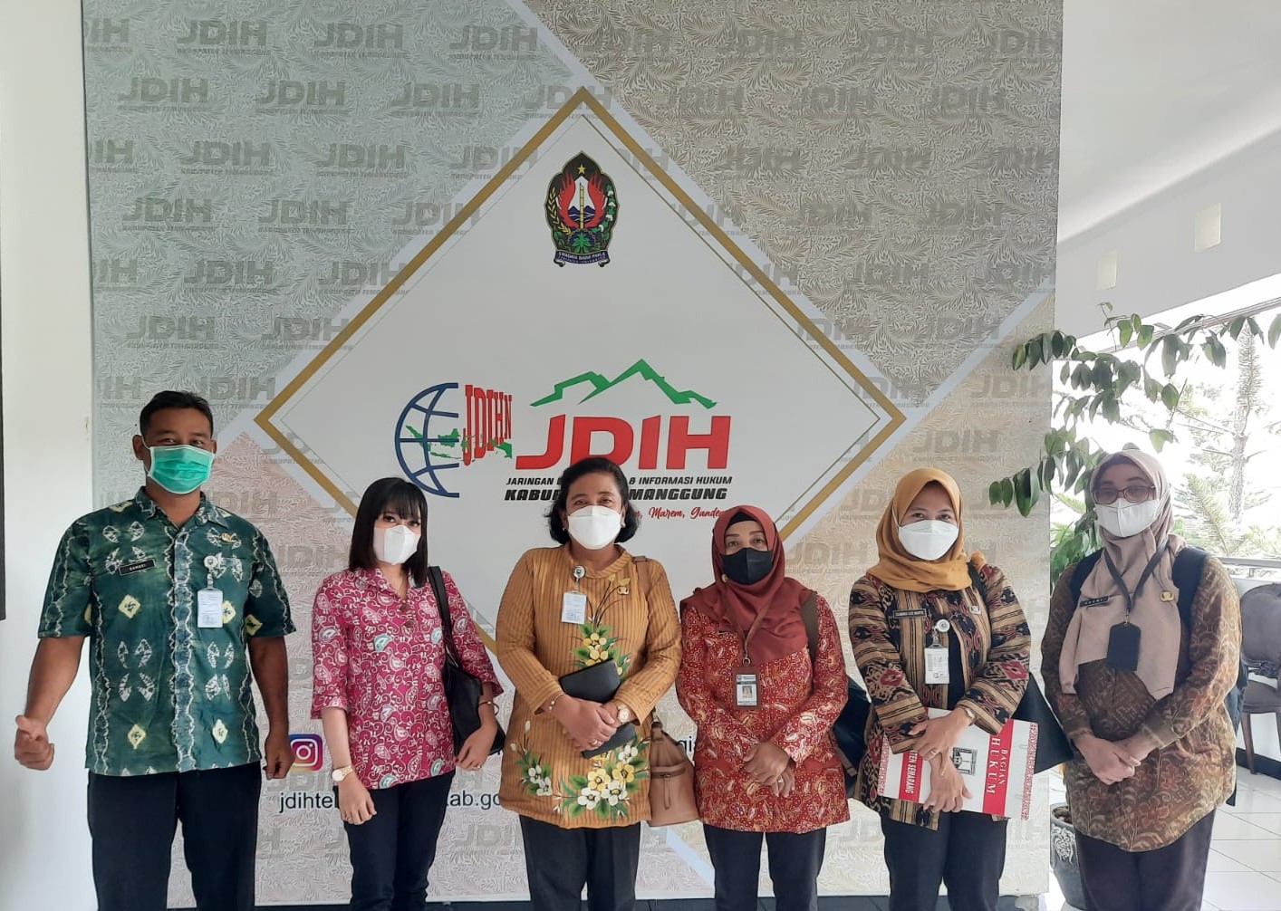 Kunjungan Kerja Ke Bagian Hukum Sekretariat Daerah Kabupaten Temanggung