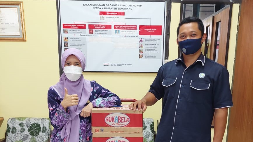 Sumbangan / Corporate Social Responsibility (CSR) Dari PDAM Kabupaten Semarang