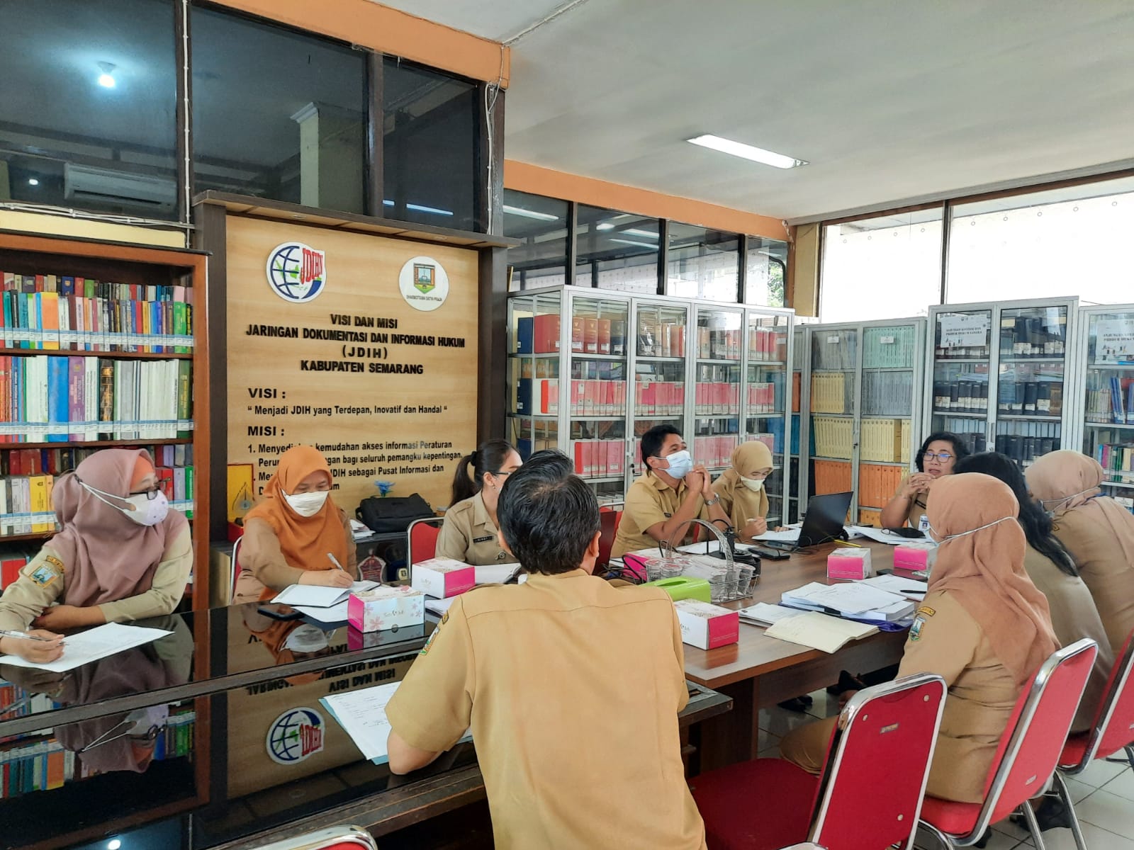 Rapat Koordinasi Terkait Permintaan Data Atas Capaian Kinerja Program Korsupgah