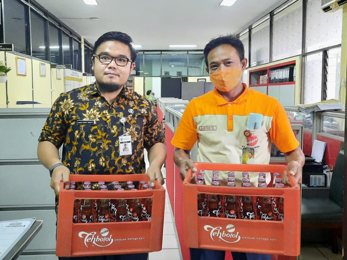 Sumbangan / Corporate Social Responsibility (CSR) Dari PT. Sinar Sosro Ungaran