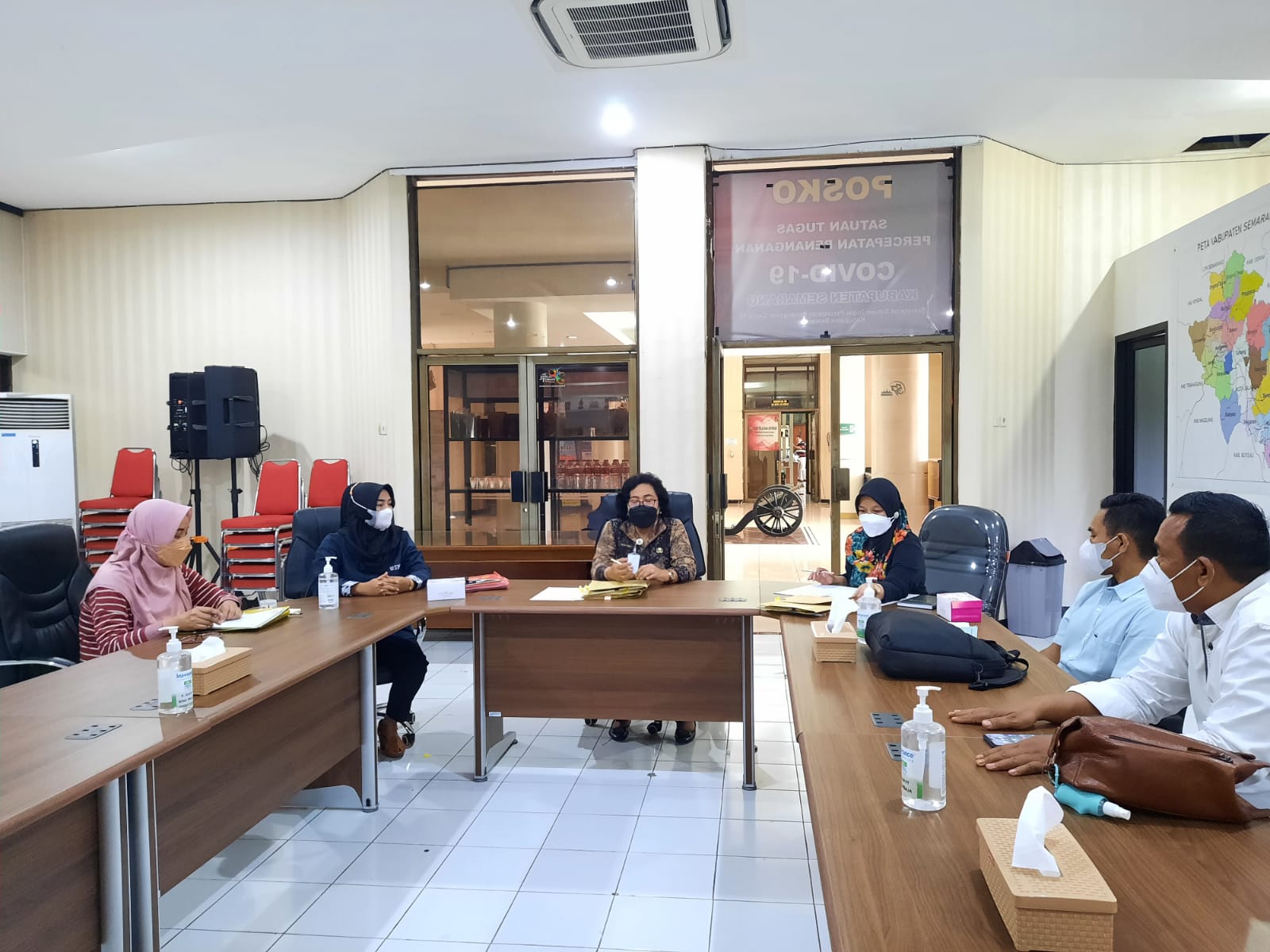 Penandatanganan Perjanjian Kerjasama Antara Bagian Hukum Dengan LBH Tahun 2022