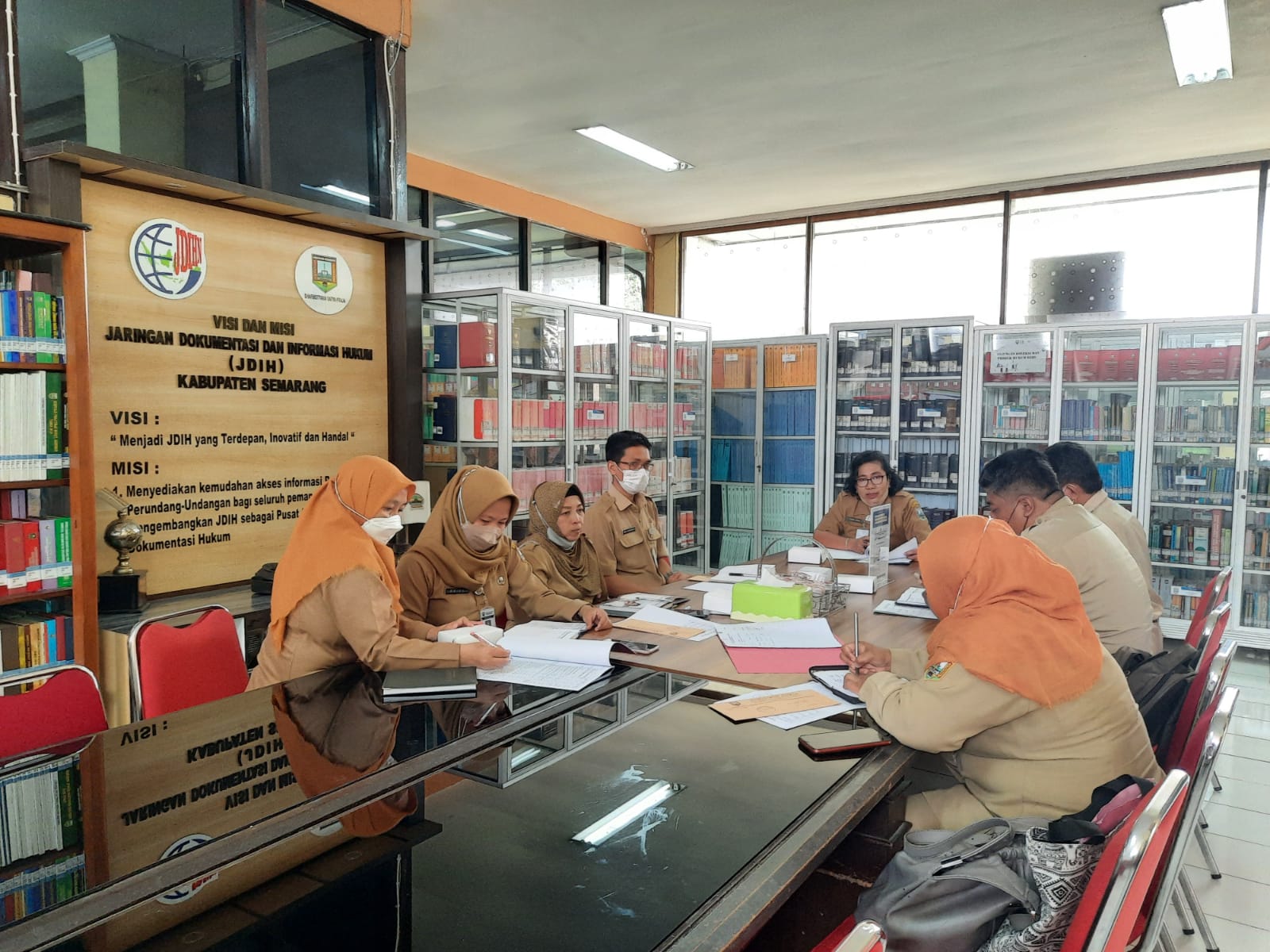 Rapat Persiapan Pelaksanaan Sosialisasi Peraturan Daerah Kabupaten Semarang Tahun 2022