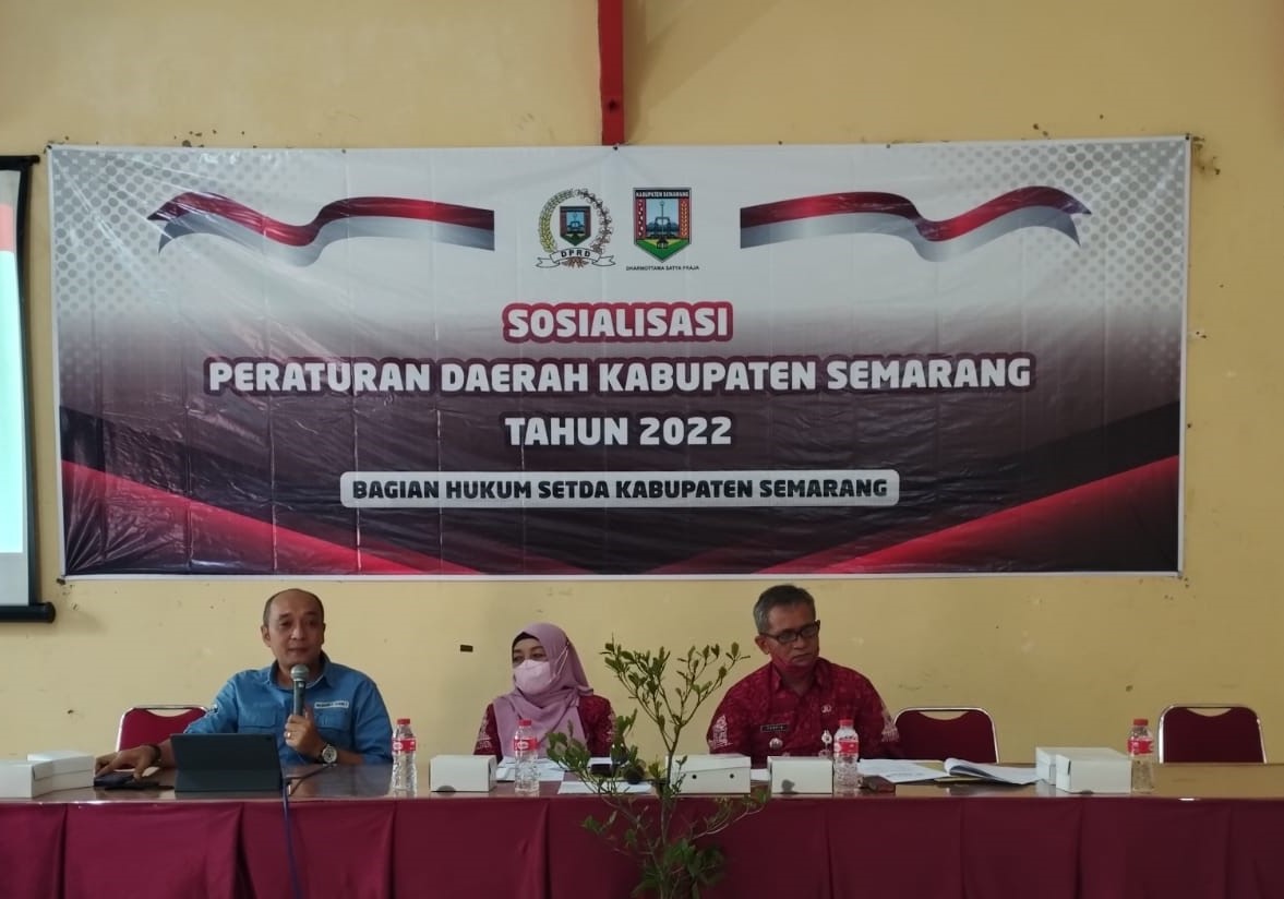 Sosialisasi Peraturan Daerah Kabupaten Semarang Tahun 2022 Di Kecamatan Bringin