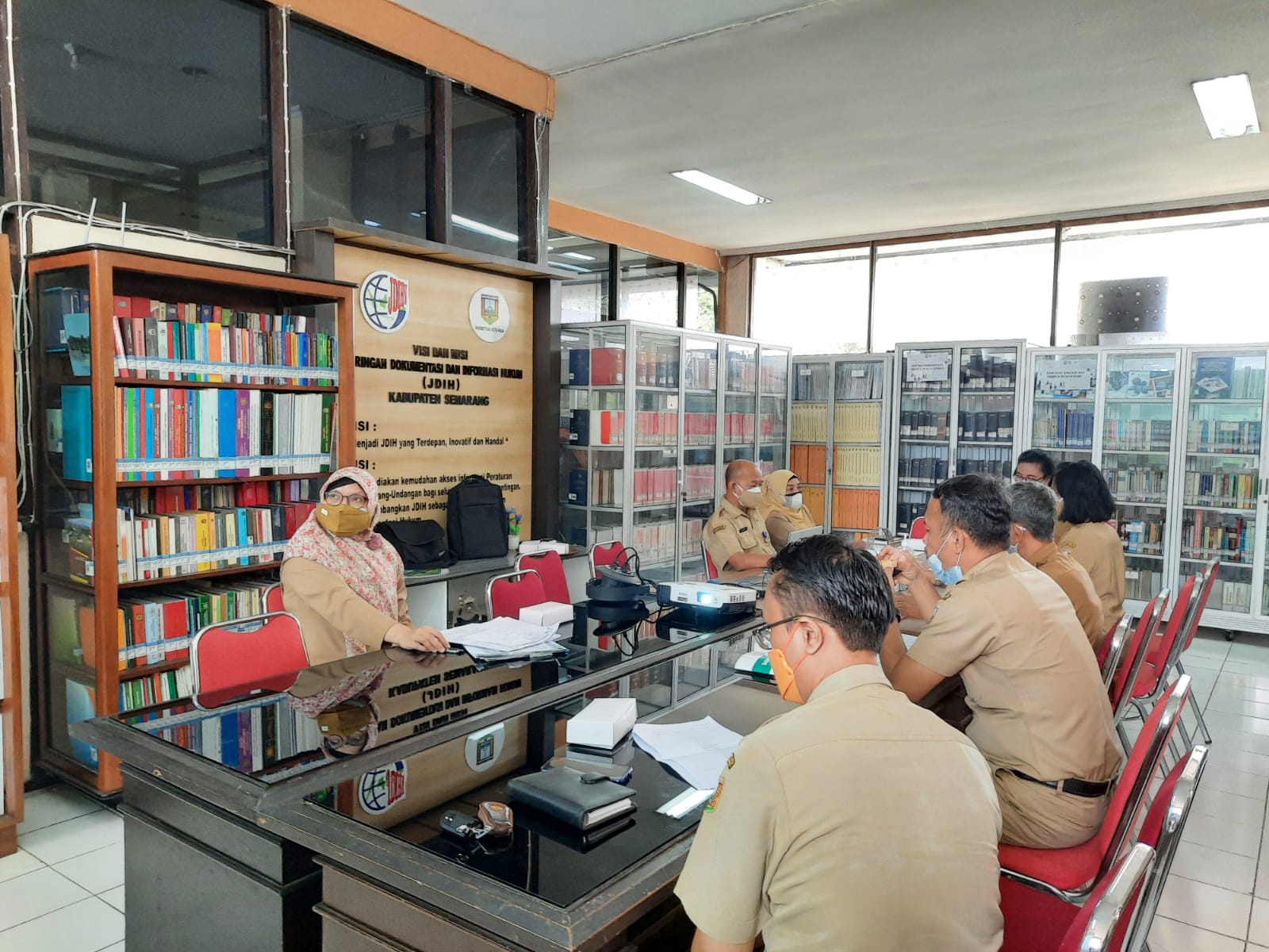 Rapat Pembahasan Hasil Kajian Teknis Dari Perangkat Daerah Terhadap Peraturan Daerah Yang Terdampak UU Cipta Kerja Dan Peraturan Pelaksanaannya